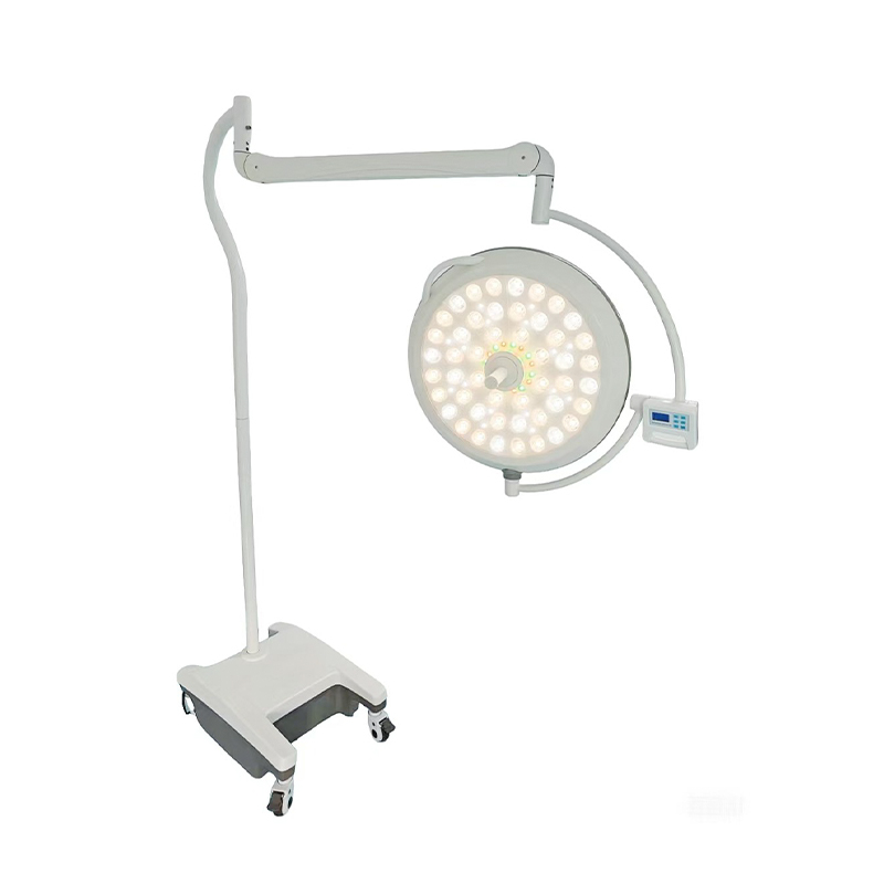 لامپ جراحی LED بدون سایه موبایل 80 واتی Cold Light